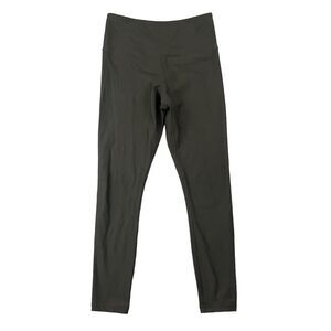 Zyia Active Gray Activewear Ankle Leggings Women's Size S Stretch Skinny